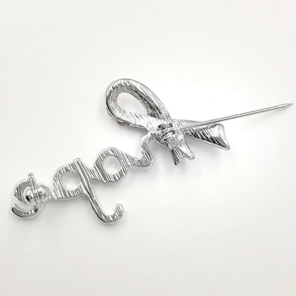 🌼 Hope Pink Ribbon Breast Cancer Pin Brooch
